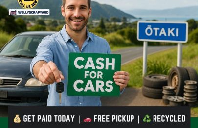 Sell Your Car for Cash in Otaki – Welly Scrap Yard Wellington