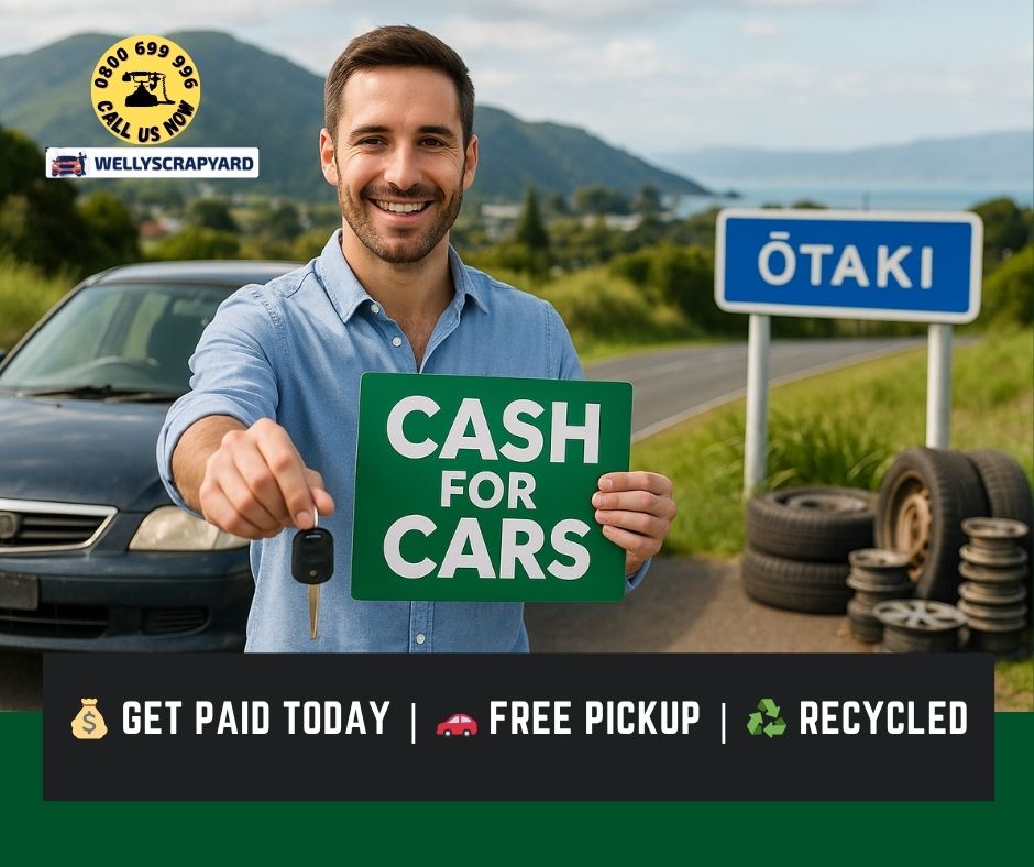 Sell Your Car for Cash in Otaki – Welly Scrap Yard Wellington