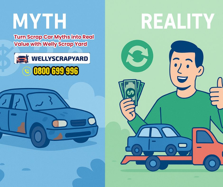 Common Myths About Scrap Cars – Welly Scrap Yard Wellington